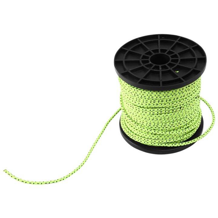 4mm 50m/16.4ft Glow in the Dark Luminous Reflective Tent Rope Guy Line