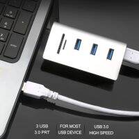 【Big-Sales】 liaoxian3105992120 ความเร็วสูง USB3.0 Splitter คอมพิวเตอร์ขยาย Hub มัลติฟังก์ชั่เครื่องอ่านหน่วยความจำ Sd/tf Reader USB 3.0 Hub อลูมิเนียม2020