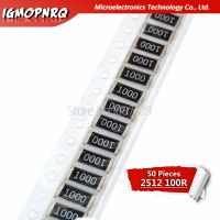 50ชิ้น2512ตัวต้านทาน Smd 1% 100r 100โอห์ม1วัตต์