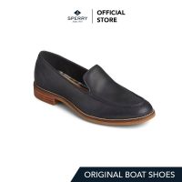 SPERRY FAIRPOINT LOAFER LEATHER รองเท้าโลฟเฟอร์ ผู้หญิง สีดำ ( FLT - STS85603 )