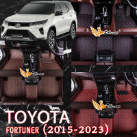 2Be-car พรมปูรถยนต์ 6D โตโยต้า FORTUNER (2015-2023) รับประกันสินค้า1ปี