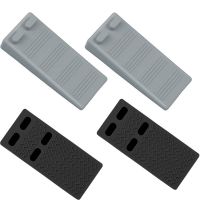 【LZ】 1Pc Stackable Rubber Door Stop Stoppers Non-Slip Block Wedge Doorstops Home Office Anti-collision Safety Door Rear Retainer