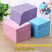 125/250Pcs Disposable Tattoo Clean Pad Tattoo Table Covers Clean Pad Patient Dental Napkins Beauty Tattoo Accessories Tattoo Bib