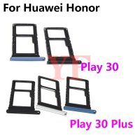 เหมาะสำหรับ Huawei Honor Play 30 Plus ที่ใส่ถาดใส่ซิมซิมการ์ดเต้ารับตัวแปลงซ่อมแซมชิ้นส่วน