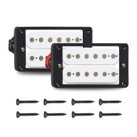 Humbucker 6 String Electric Guitar Pickup Double Coil Humbucker Electric Guitar Pickup with installing Frame Guitar Accessories