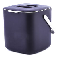 Plastic Kitchen Food Waste Trash Can Compost with Drainer Rubbish Container Organizer Accessories Tools