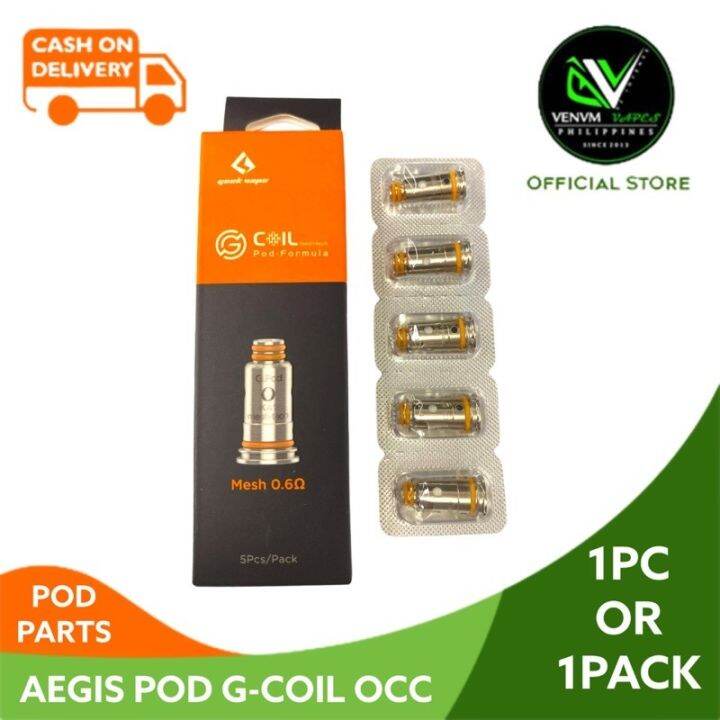 AEGIS G COIL AIO OCC 0.6 MESH vape legit mod kit | Lazada PH