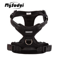 Truelove Pet Dog Harness Large Small For Pitbull Reflective Safety Harness For Dogs Car Harness Dog Sport No Pull Vest Husky