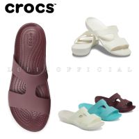 [A NEW HOT] ¤☎รองเท้าแตะสไลด์ผู้หญิง Crocs Serena