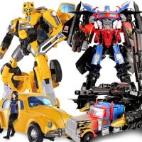 2023 หม้อแปลงโลหะผสม Optimus Prime Hornet ไดโนเสาร์ Tyrannosaurus Tyrannosaurus รุ่นรถเด็กหุ่นยนต์ของเล่นเด็กชาย