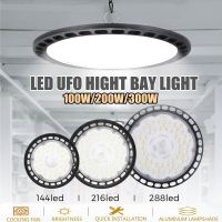 Led High Bay Light 100W 200W 300W UFO Warehouse Workshop Garage Light Industrial Lamp Workshop Highbay Lighting AC180-240V