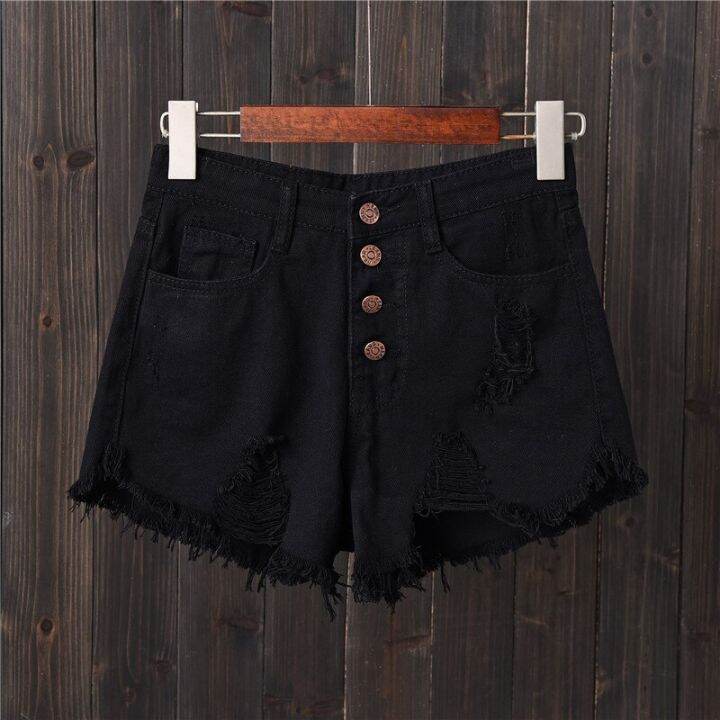 vintage-ripped-hole-fringe-5-colors-denim-shorts-women-casual-korean-jeans-shorts-2022-summer-girl-hot-shorts