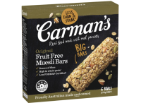 ?นำเข้าจากต่างประเทศ? Original Muesli Bars Carmans 270g