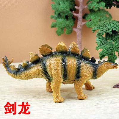 Jurassic dinosaur world toys large soft glue voice tyrannosaurus rex triceratops simulation animal model toy male