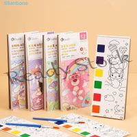 【hot sale】 ✻℗ B02 ANTIONE Watercolor Painting Book Adults Children Kids Gouache Picture Book Puzzle Toy Drawing Artist Tool Set Coloring Game Coloring Book Set Blank Doodle Book Set