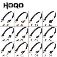 【Corner house】 HDMI-CompatibleFPV HDMI Ffc สาย HDMI ริบบิ้น90องศามินิ /Micro HDMI มาตรฐาน HDMI PCB เชื่อมต่อ20pin Fpv M Icro Hdmi 5เซนติเมตร