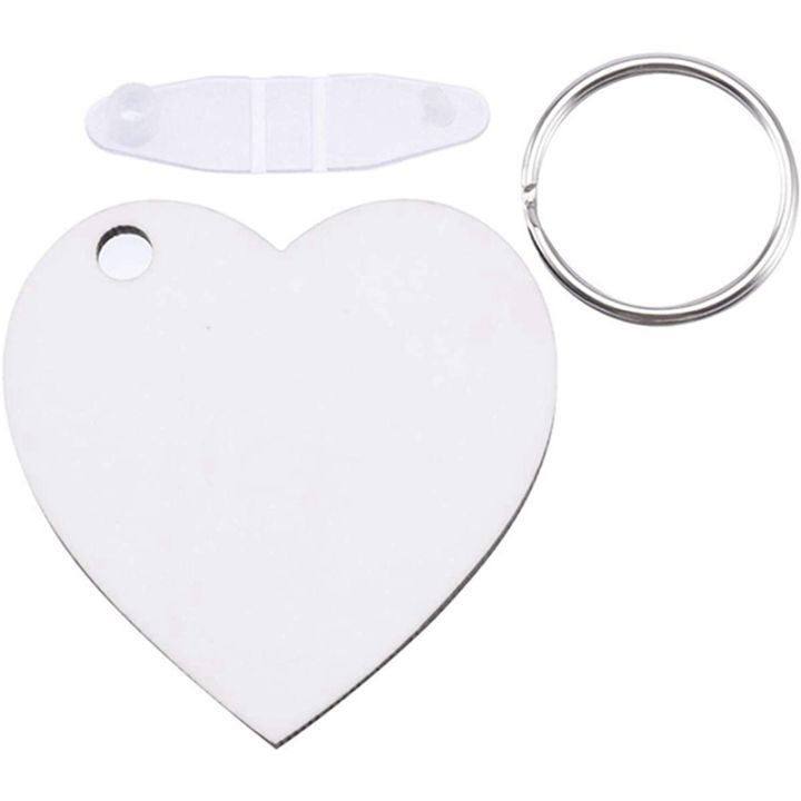 35pcs-heart-blank-board-keyring-keychain-printing-keyrings-diy-sublimation-key-chains-accessories-double-sided