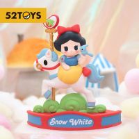 52TOYS Blind Box Disney Princess Carousel Series 1PC Cute Figure Collectible Toy Desktop Decoration Gift for Birthday Party