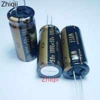 4pcs/lot Nichicon MUSE KZ series 1000uF 50V 18x41mm Original new 50V1000UF Electrolytic capacitor 1000UF/50V Audio capacitor