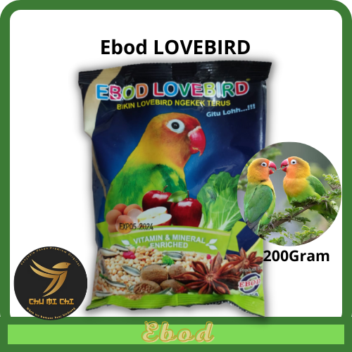 Ebod Jaya Lovebird Pakan Makanan Milet Millet Biji Gabah Burung Love