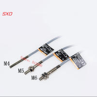 5PCS M5 M6 Proximity Switch Sensor DC NPNPNP LJ4A3-1-ZBX LJ4A3-1-Zโดยสามสาย NPN มักจะเปลี่ยน12V24V Induction Switch