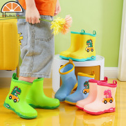 HS Children s Rain Shoes Baby Rain Shoes New Cute Cartoon Children s Water