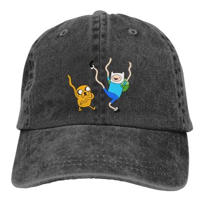 Dance Baseball Caps Peaked Cap Adventure Time Anime Sun Shade Hats for Men