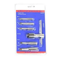 ชุดต๊าบเกลียว ชุดทำเกลียวใน 6 ชิ้น ด้ามจับต๊าป T-Shaped ดอกต๊าป TAP WRENCH SET