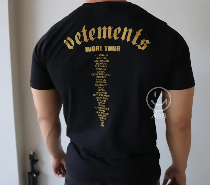 VETEMENT Unisex Belgium Tシャツ カットソー(半袖 袖なし