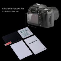 OOTDTY Screen Protector Tempered Glass Camera LCD Guard Cover Film For Nikon D7100 D750 Picture Hangers Hooks