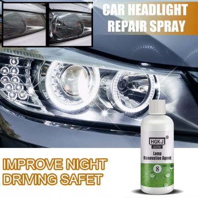 hot【DT】 HGKJ Car Headlight Polishing Repair Retreading Agent car Restoration Accessories