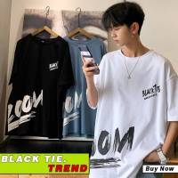 พร้อมส่ง⚡️เสื้อทีเชิร์ตเสื้อยืดคอกลมแฟชั่น