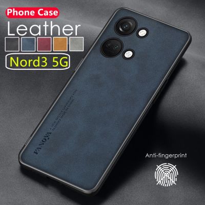เคสโทรศัพท์หนังแกะสำหรับ Oneplus Nord 3 5G กันกระแทกบน Nord3 1+ Nord3 2023ฝาครอบเคสโทรศัพท์มือถือขอบซิลิโคนป้องกันกล้อง