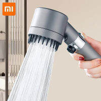 Xiaomi 3โหมดหัวฝักบัวฝักบัวแรงดันสูงแบบพกพากรองฝนก๊อกน้ำแตะห้องน้ำอาบน้ำบ้านนวัตกรรมประดับ