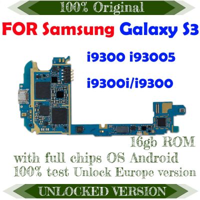 เวอร์ชันยุโรปสำหรับเมนบอร์ด Samsung Galaxy S3 I9300 / I9305 / I9300i / I9301i พร้อมบอร์ดลอจิกปลดล็อกระบบแอนดรอยด์