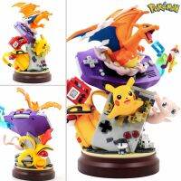 Figure ฟิกเกอร์ จากการ์ตูนเรื่อง Pokemon โปเกมอน Charizard ลิซาร์ดอน Pikachu พิกะจู Mew มิว Recast Resin GK Statue Collection Toy Ver Anime อนิเมะ การ์ตูน มังงะ คอลเลกชัน ของขวัญ Gift จากการ์ตูนดังญี่ปุ่น New Collection Doll ตุ๊กตา manga Model โมเดล