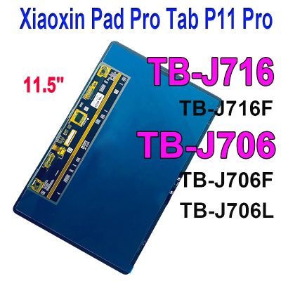 สำหรับ Lenovo Pad Tab P11 Pro TB-J706F TB-J706L TB-J716F J716 J706จอแสดงผล LCD Touch Screen Digitizer Assembly
