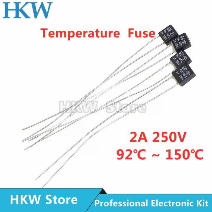 Temperature Fuse Fan Motor 2A 250V RH 92 95 102 105 110 115 120 125 130 135 140 145 150 degree