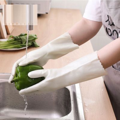 Winter Kitchen Household Dishwashing Gloves Dish Washing Gloves Rubber Gloves for Washing clothes Cleaning Gloves for Dishes Safety Gloves