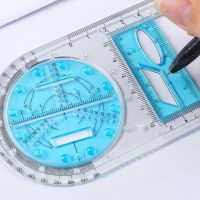 【YP】 School Multifunctional Activity Ruler Compass Protractor Set Measuring