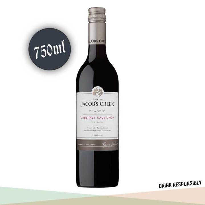 Jacob's Creek Sauvignon Red Wine Classic 750mL Lazada PH