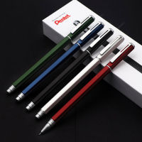 1pcs Penter Gel Pen BLN665 Metal Quick-drying Waterproof Needle Tube Pen 0.5mm Business Signature Office Low Gravity 0.5mm