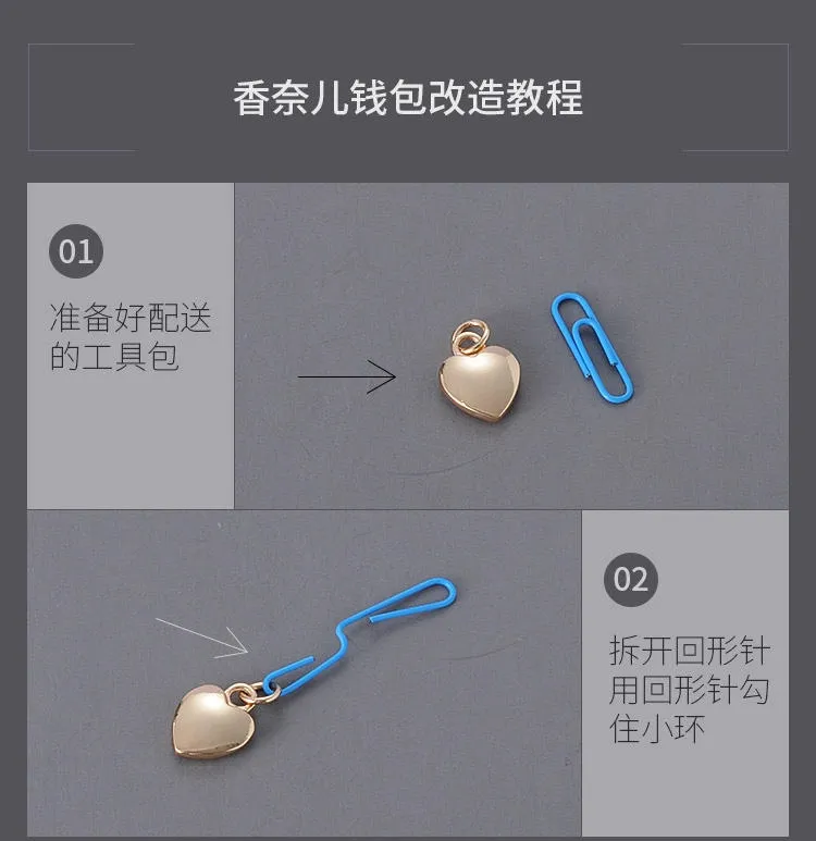 Jin Yansha wallet transformation chain accessories three in one