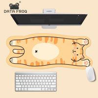 DATA FROG Large Cute Kawaii Mouse Pad Notebook Desk Mat Desktop Rubber Gamer Keyboard Mousepad For PC Laptop Gaming accessories