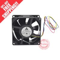 brand new DELTA AFB0812SHE 12v 8038 1A 8CM PMW Server cooling fan