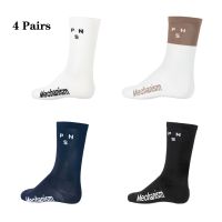 【Sock shop】4คู่ Pns ถุงเท้าของผู้ชายและผู้หญิงถุงเท้ากีฬามืออาชีพขับรถกลางแจ้งถุงเท้าวิ่งและเดินป่าถุงเท้า