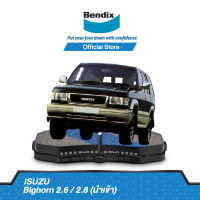 Bendix ผ้าเบรค ISUZU MU Bighorn 2.6 / 2.8 (นำเข้า) ปี 1991-ขึ้นไป