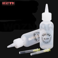 【☂】 dbnvym WOZNIAK 50ml Plastic Liquid Bottle for Dispenser Rosin Solder Flux Paste for Mobile Phone ing Welding Repair