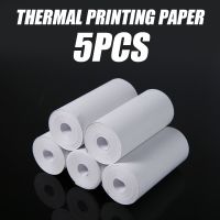 5 Rolls Printing Thermal Papers Self Adhesive Label Printable Sticker Paper for Pocket Printer Photo Paper 57mm x 30mm