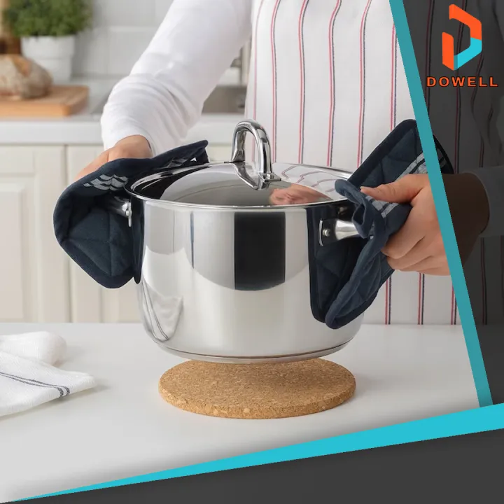 [ DOWELL ] [1 PIECE] IKEA POT HOLDER HILDEGUN POT HOLDER 19X19CM